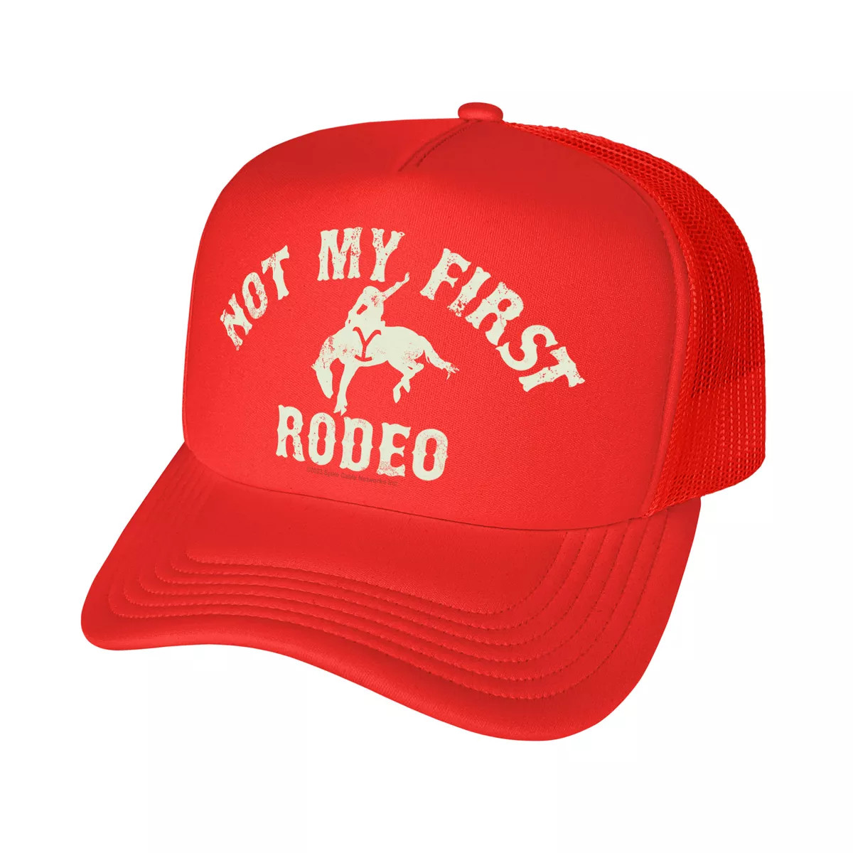 Yellowstone Not My First Rodeo Foam Trucker Cap Red | Target