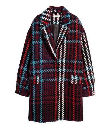H&M Jacquard-weave Coat $139 | H&M (US)