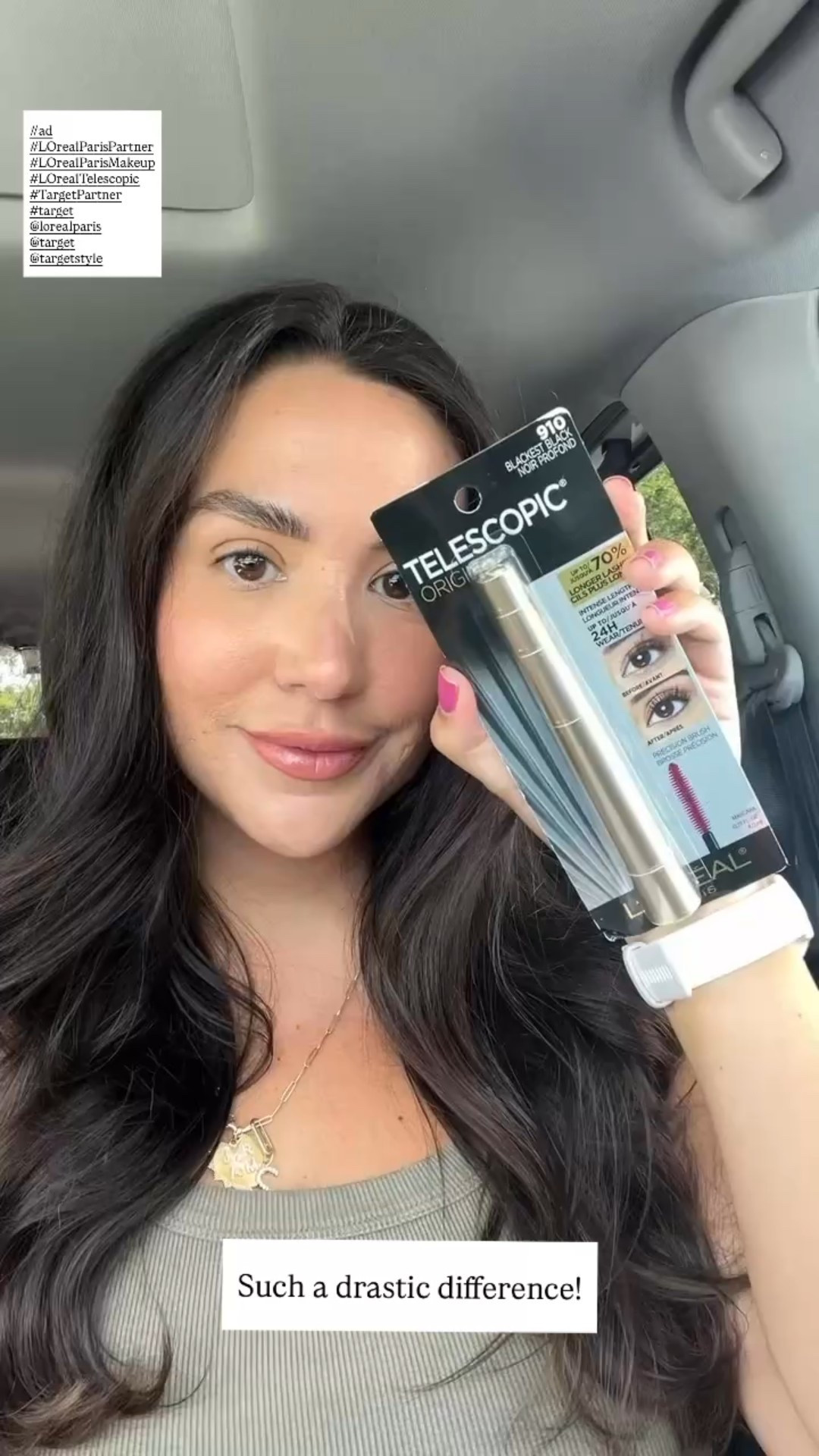 #AD Walked into @Target for just one thing and walked out with the best mascara of my life. The @lorealparis Telescopic Original gives instant length & zero clumps. Such a classic in my routine! #LOrealParisPartner #LOrealParisMakeup #LOrealTelescopic #TargetPartner #Target

#LTKBeauty
