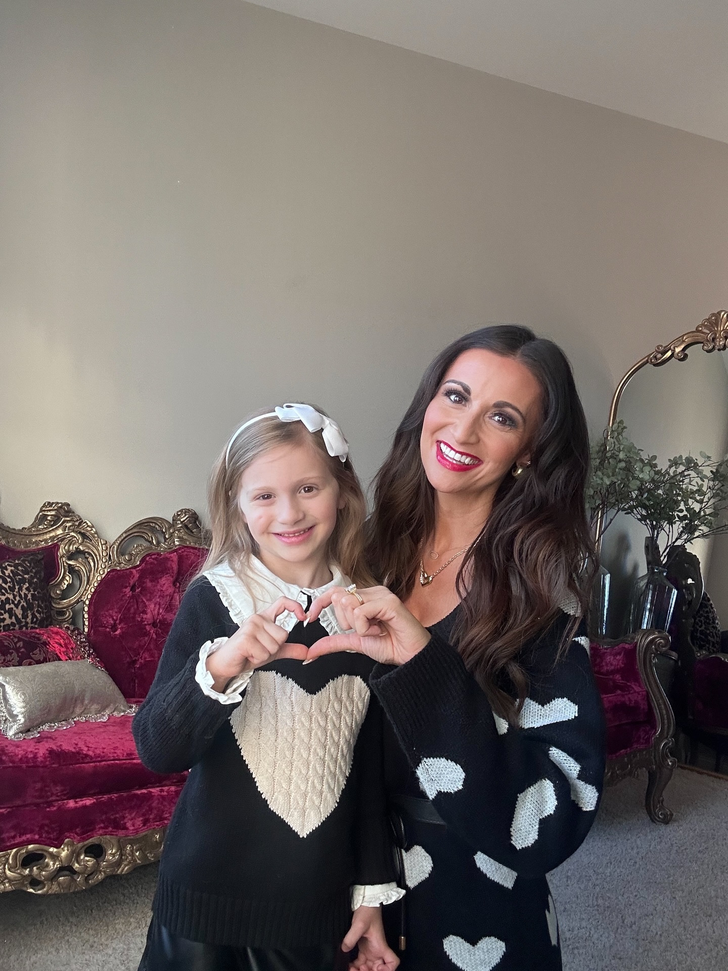 Happy Valentine’s Day 💌 
I hope you take the time to show yourself some love & grace this weekend 🌹💝

#momanddaughter❤️ #momanddaughters #valentinesday2026 #matchymatchy❤️ #girlmama

#LTKmomlife #LTKValentine #LTKootd