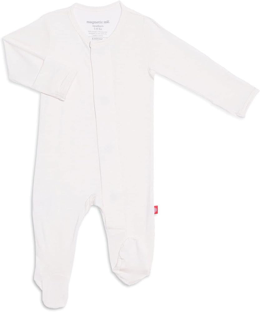 Magnetic Me Footie Pajamas Soft Modal Baby Sleepwear with Quick Magnetic Fastener | Boys and Girl... | Amazon (US)