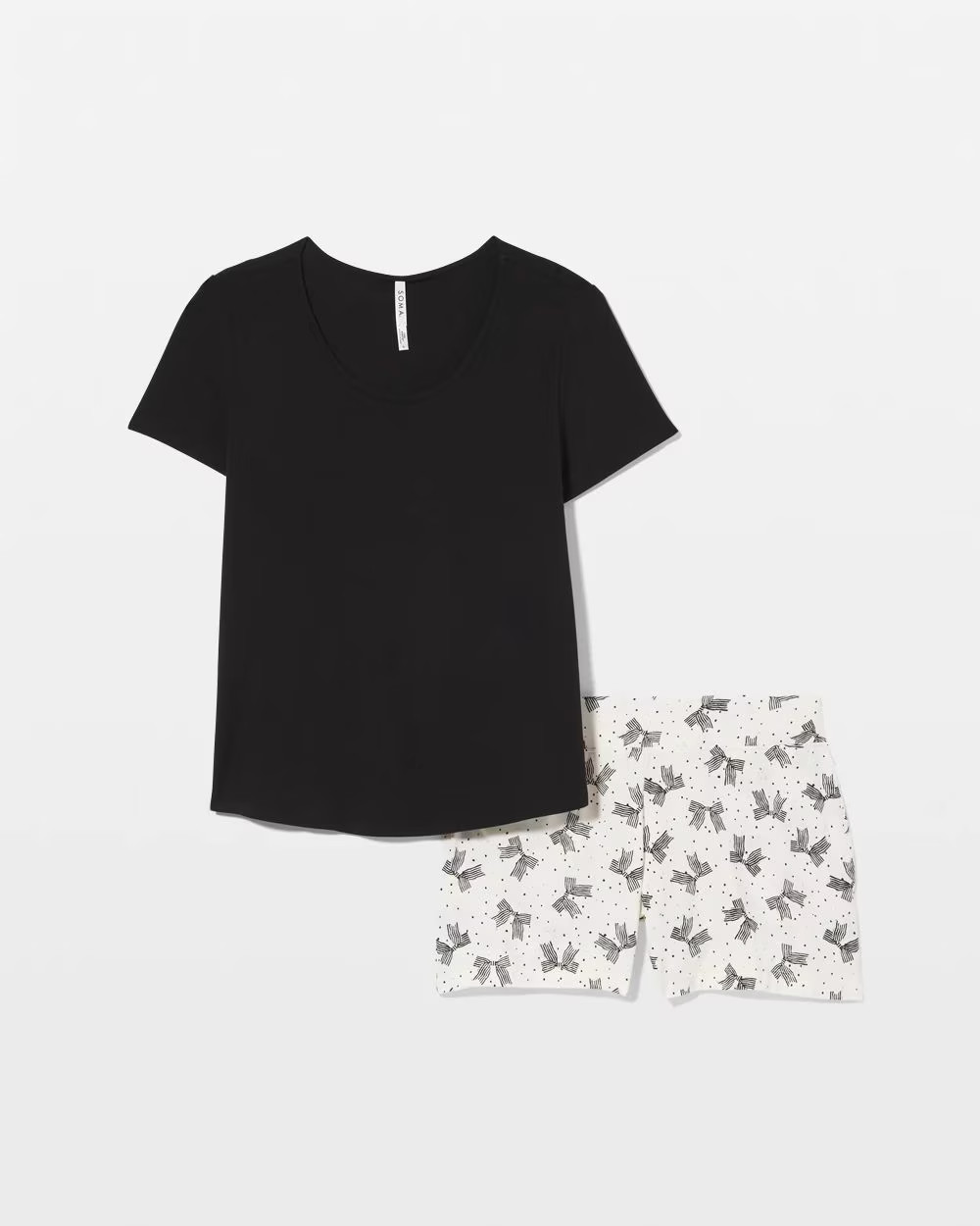 Packaged Short-Sleeve Short Pajama Set | Soma | SOMA