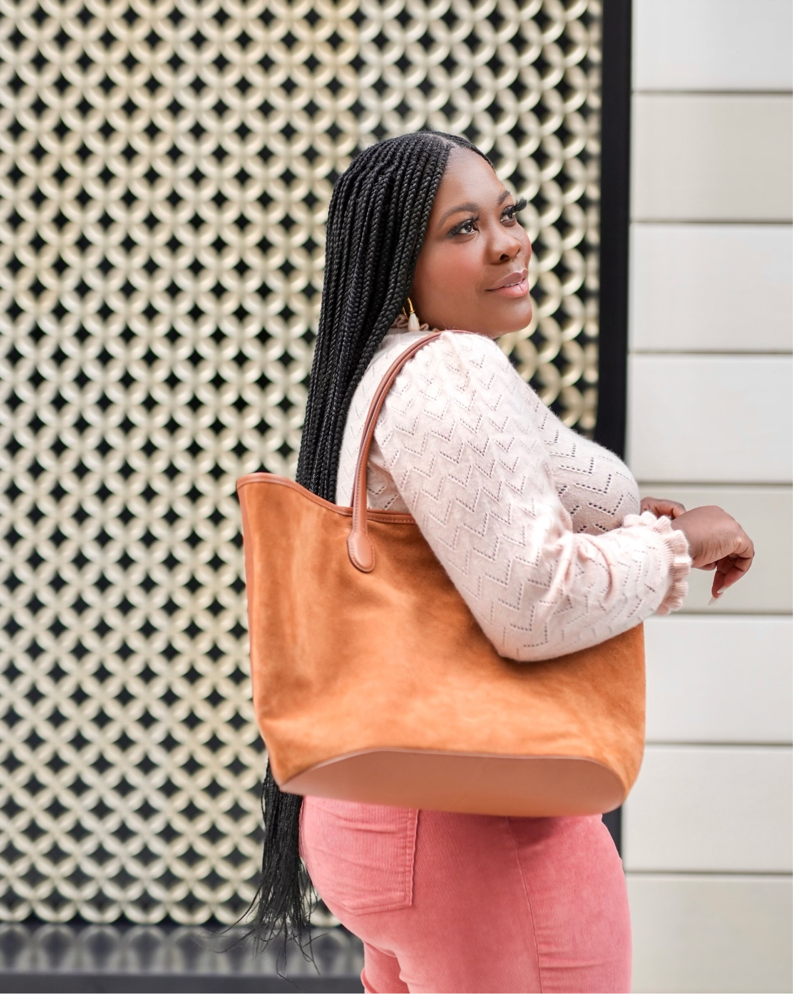 J.Crew Berkeley Suede And Leather Shoulder Bag in Brown