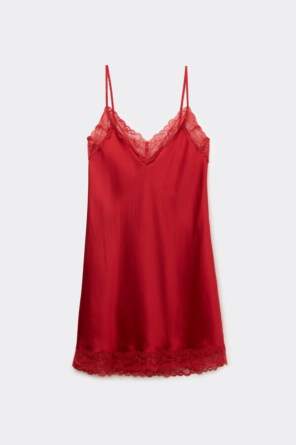 Lace Slip with Silk | Intimissimi | Intimissimi (US)