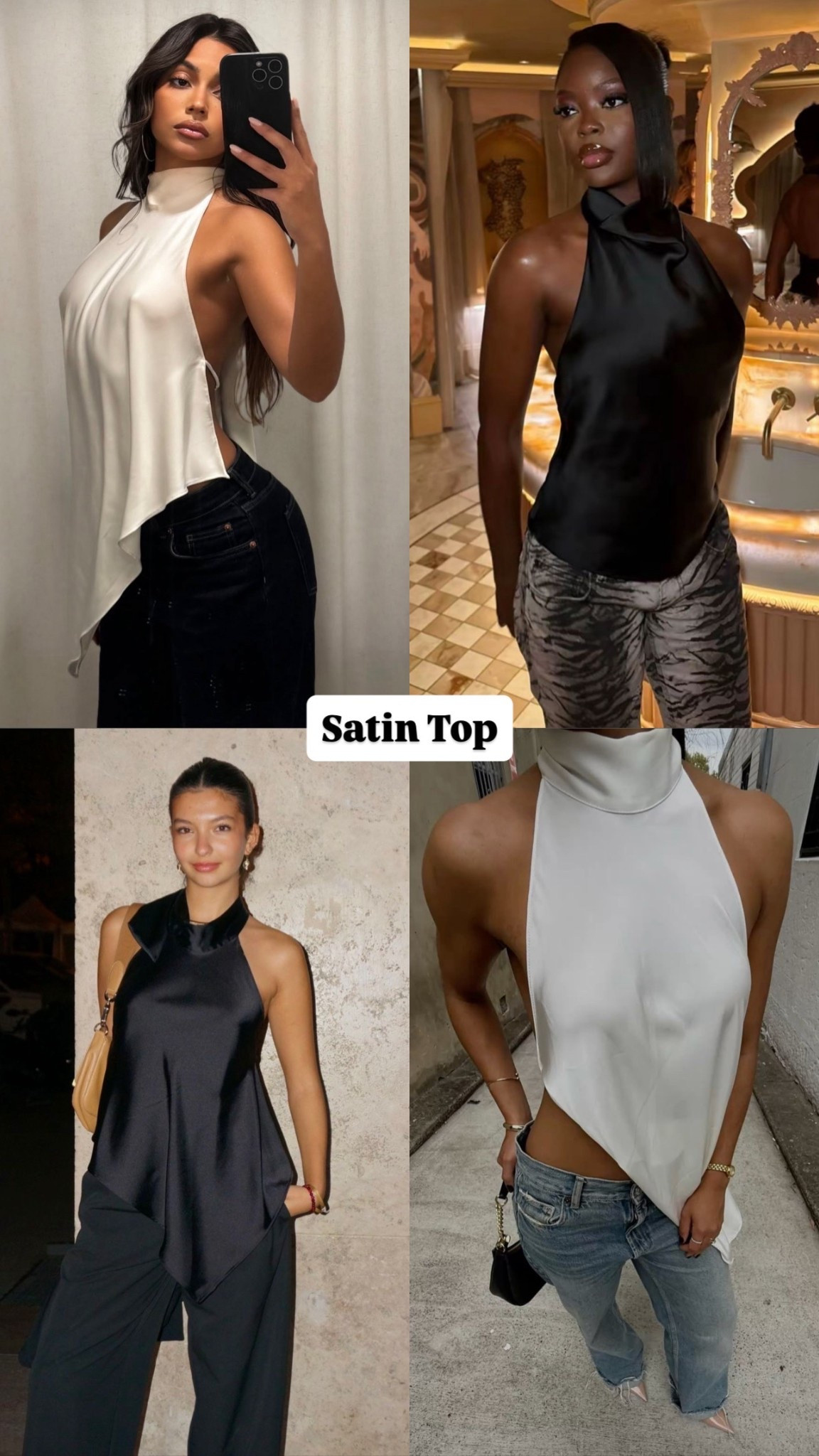 Spring fashion 2026 — satin glow, day to night
#springfashion2026 #satintop #sleekstyle #goingoutlook #ltkedit

#LTKSaleAlert #LTKootd