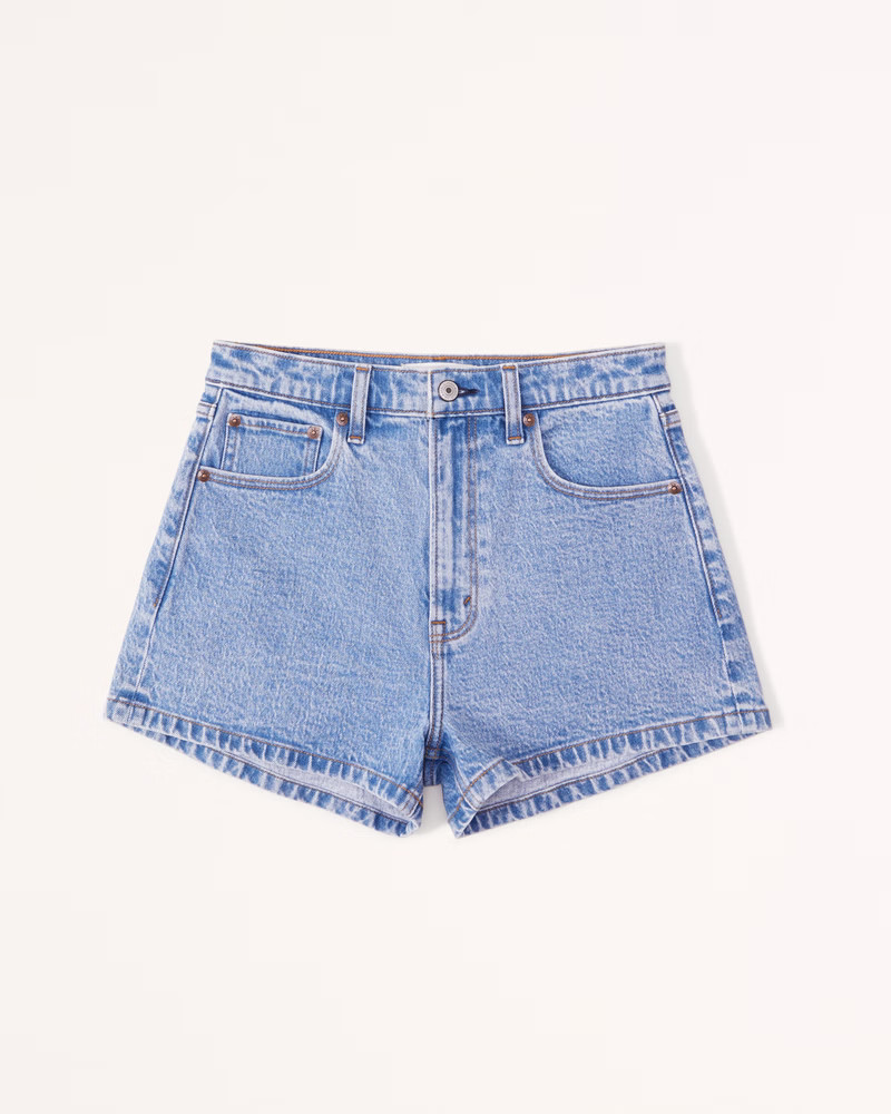 High Rise Mom Short | Abercrombie & Fitch (US)