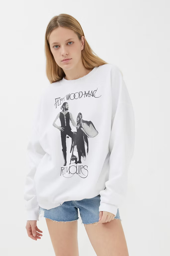 Fleetwood Mac Rumors Pullover Sweatshirt | Urban Outfitters (US and RoW)