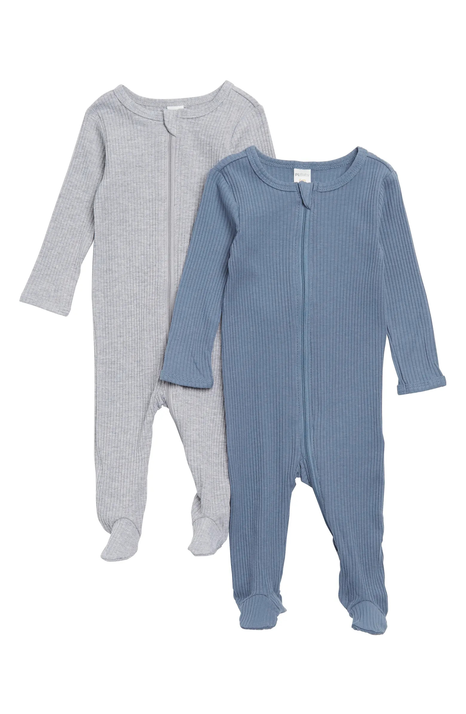 Pack of 2 Footie Pajamas | Nordstrom Rack