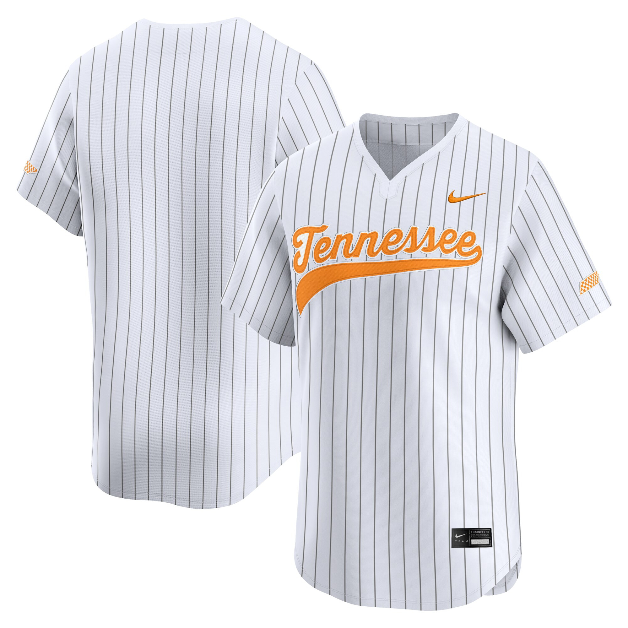 Tennessee Volunteers Nike College Baseball Limited Jersey - White | Fanatics