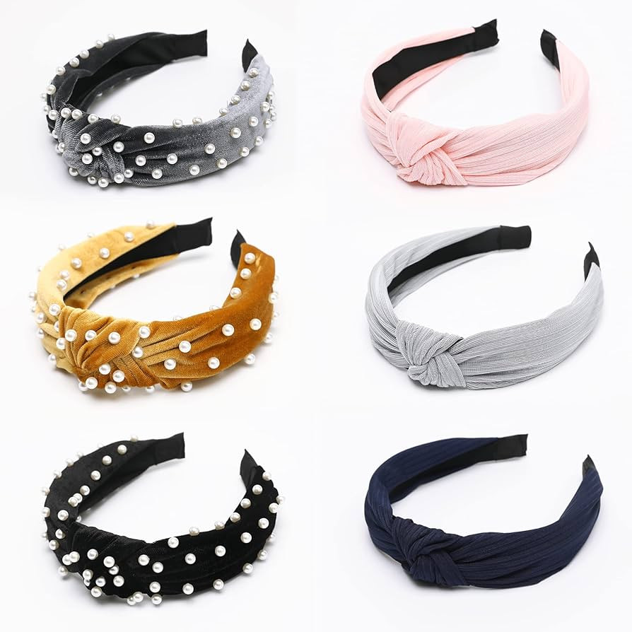 LOVNFC womens Headbands 6 Pcs  | Amazon (US)