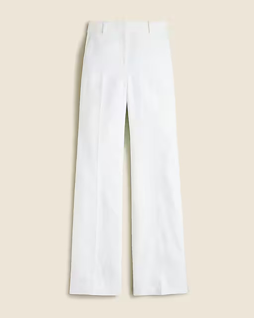 Carolina flare pant in stretch linen blend | J. Crew US