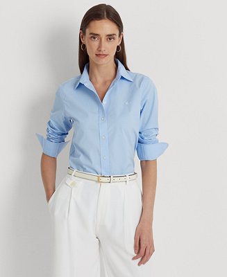Lauren Ralph Lauren Non-Iron Straight-Fit Shirt, PXS - 3X - Macy's | Macy's