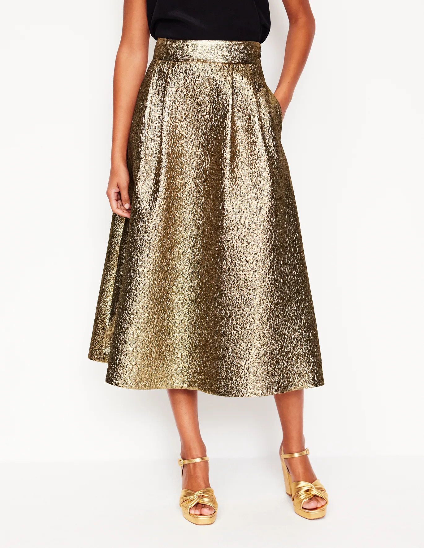 Angelica Jacquard Skirt | Boden UK
