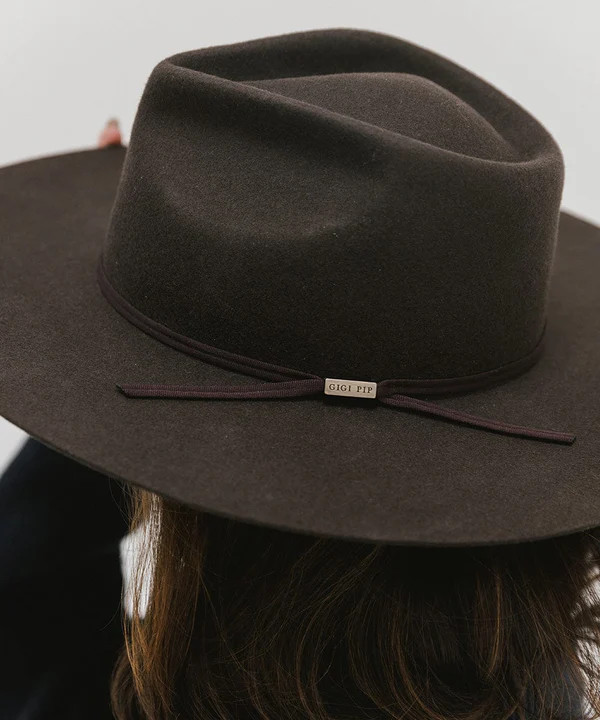 Emery Teardrop Fedora | Gigi Pip