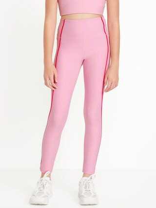 High-Waisted PowerSoft 7/8-Length Performance Leggings for Girls | Old Navy (US)