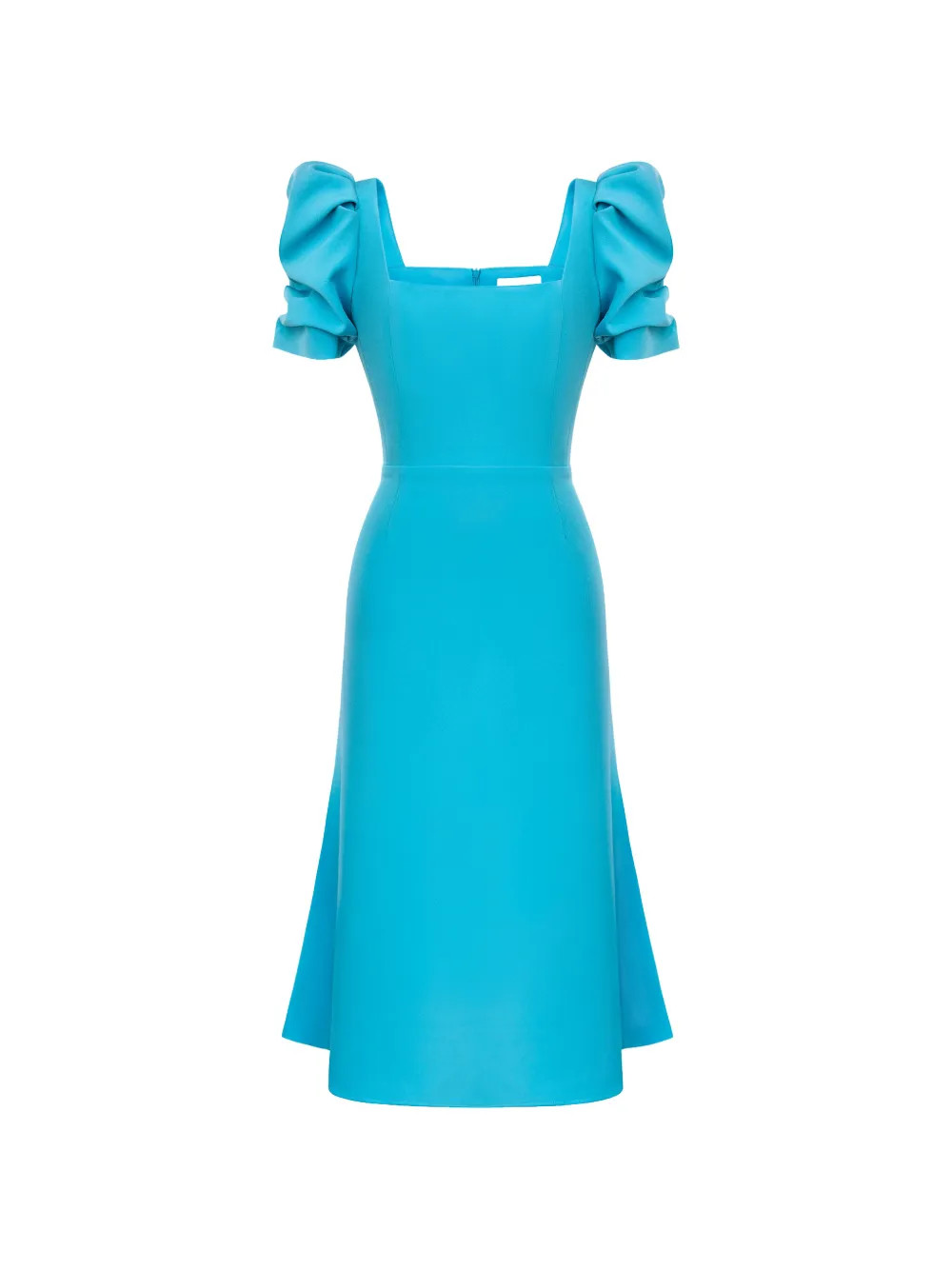 POST MERIDIEMsquare-neck midi dress | Farfetch Global