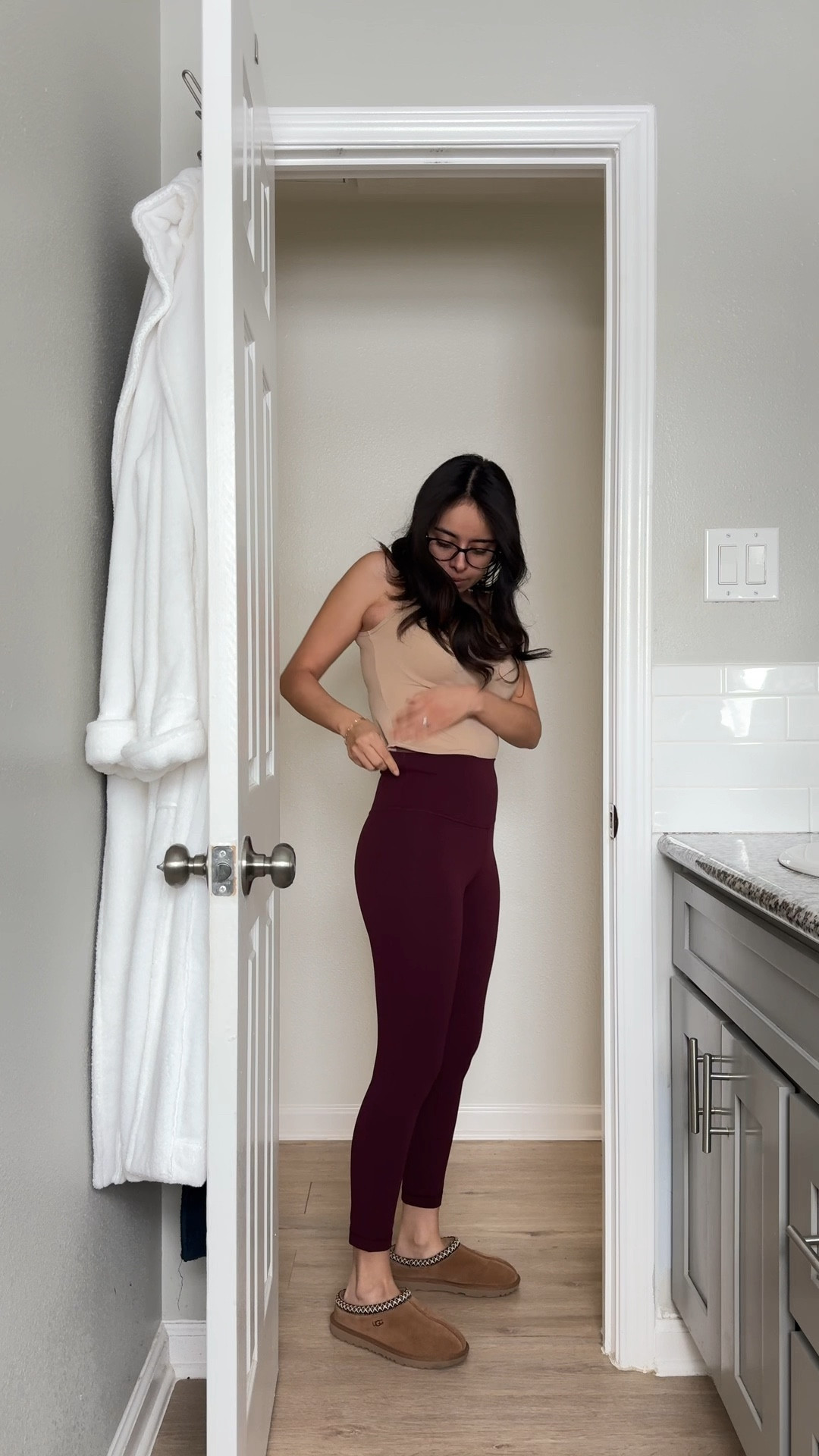 Lululemon matching set for a cold winter morning 
Matching set
Lululemon define jacket
Uggs

#LTKStyleTip #LTKWatchNow