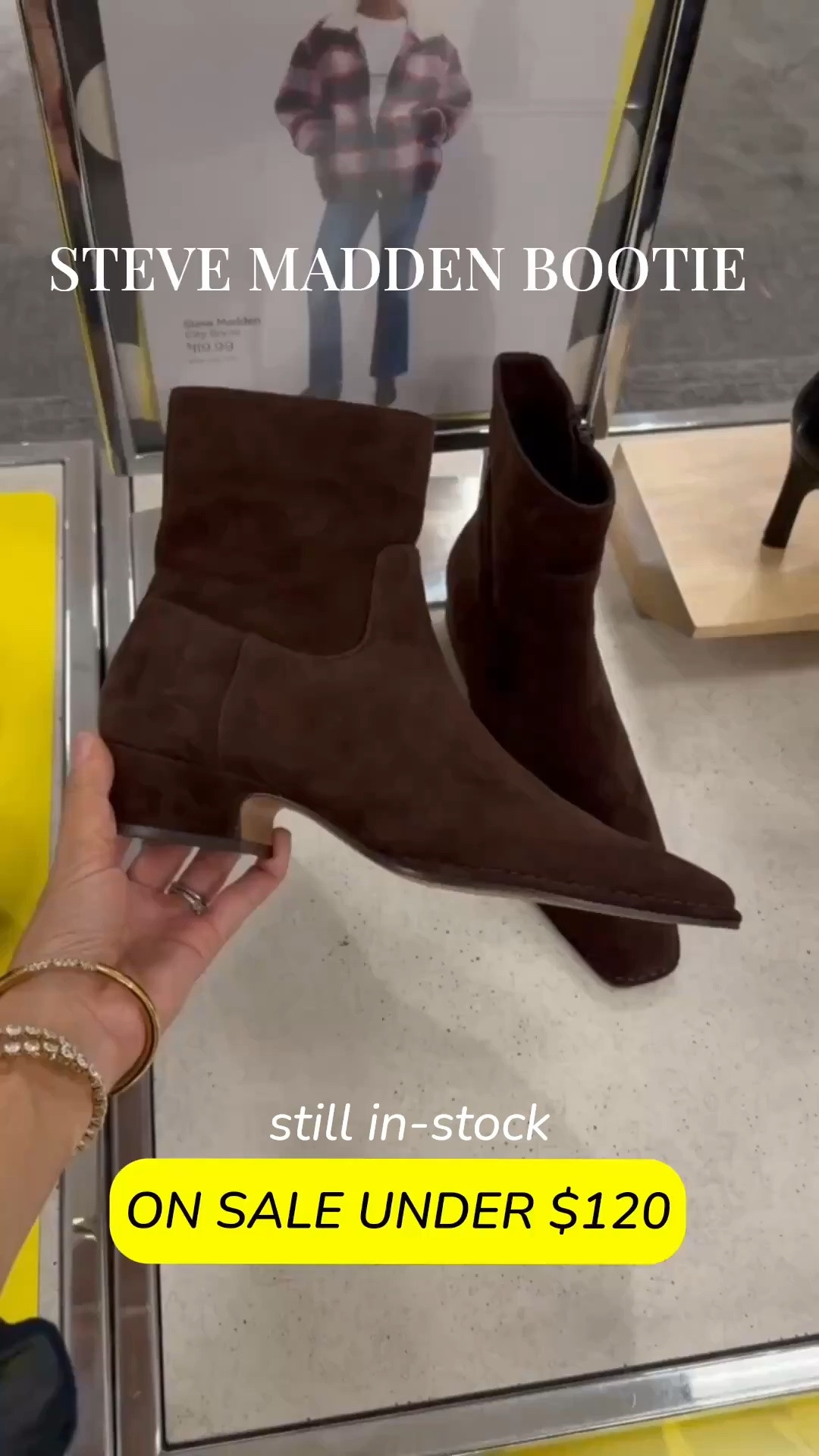 The popular Steve Madden booties are still in-stock in this brown suede color! On sale under $120

Wore these everyday last fall/winter (also took these to NYC) 

Nordstrom anniversary sale / suede booties / fall boots / fall shoes / fall staples / low-heeled boots

#LTKSaleAlert #LTKSeasonal