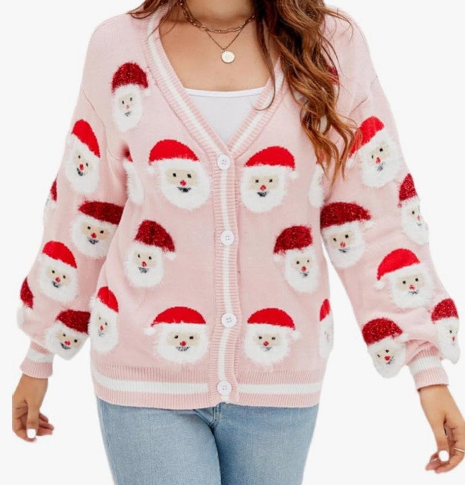 Santa cardigan 

#LTKGiftGuide #LTKHoliday #LTKSeasonal