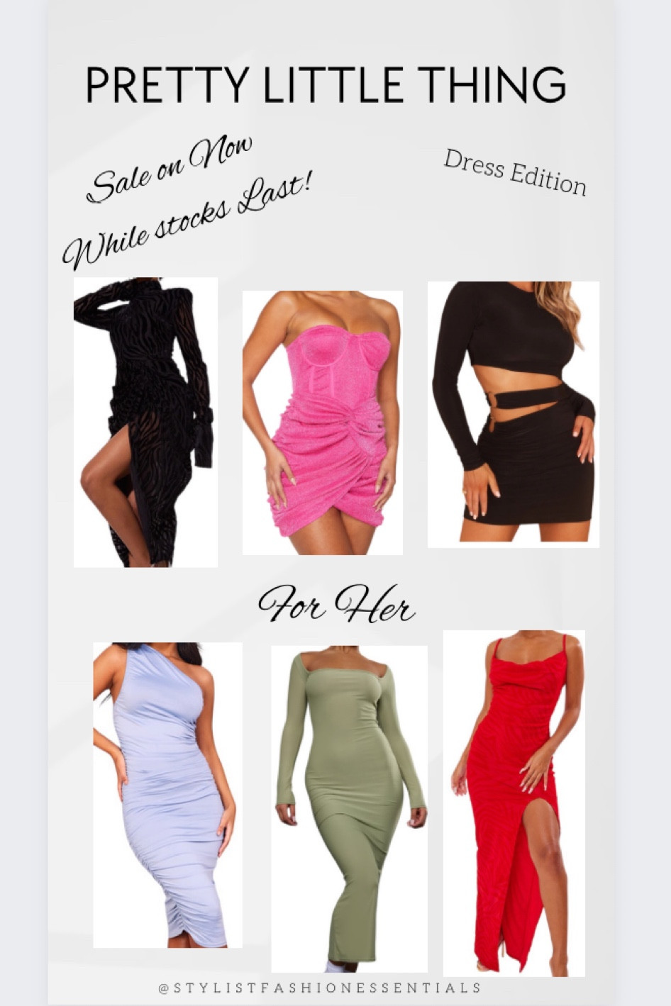 Pretty little thing sale on now 🤍Spring dresses 
Spring outfits
Spring skirts
Spring outfit inspo
Dresses
Mini dress
MIDI dress
Affordable dress 
White dress
Dressy outfit
Resort wear 

Easter
Spring outfit
Vacation outfit 
at Patrick’s day
Wedding guest 
Easter dress 
Mini dress
Maxi dress
Black mini dress 
Pink mini dress
Spring mini dress
Formal mini dress
Floral mini dress


✨🌹#LTKSale 

#LTKunder100 #LTKstyletip