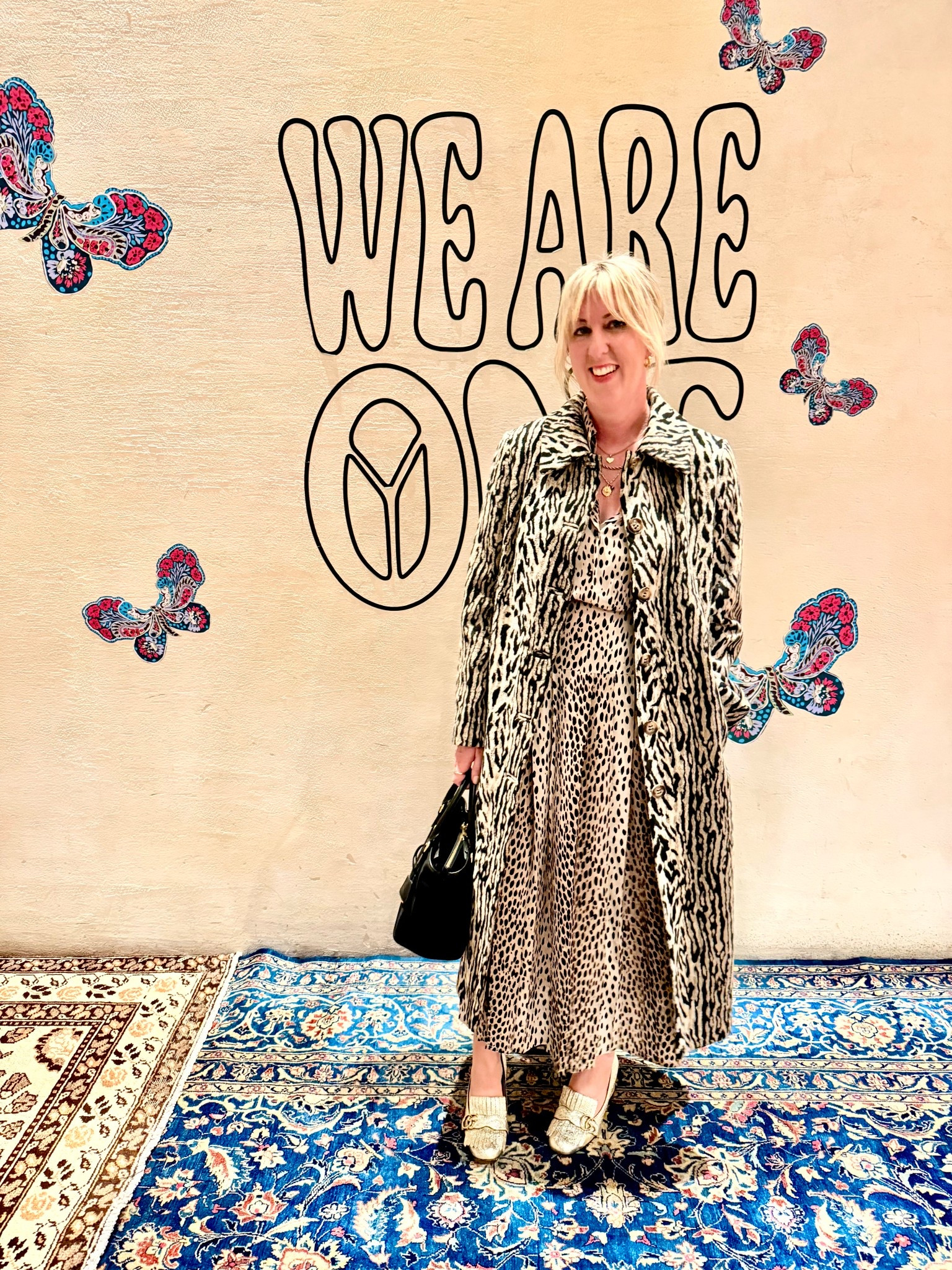 Double animal print by Rixo 

#LTKdatenight #LTKuk #LTKover50style