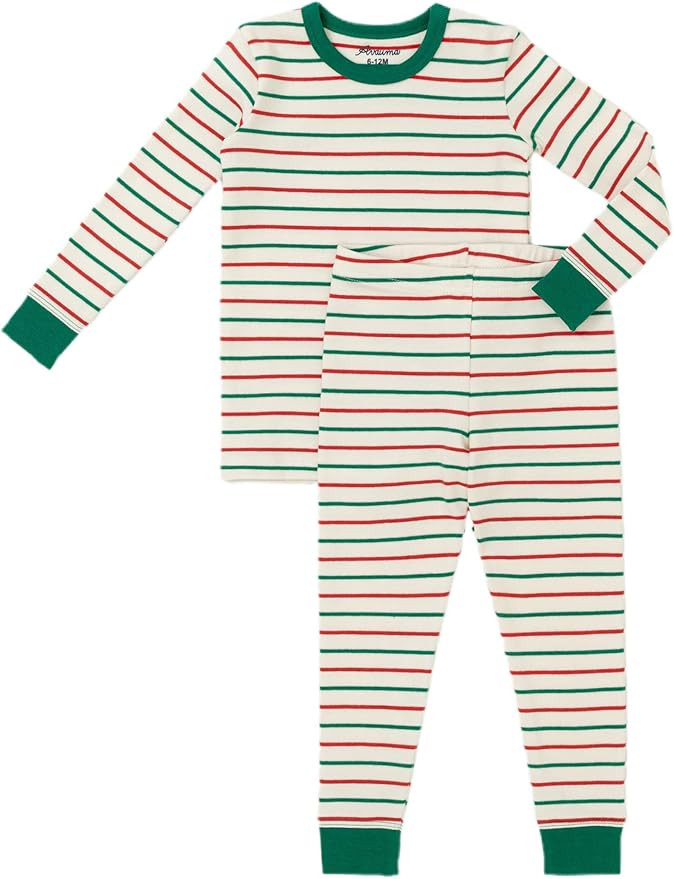 AVAUMA Toddler Pajamas Baby Boys Girls Pajama Set 6M-10Y Kids Cute Snug fit Christmas Pattern Des... | Amazon (US)