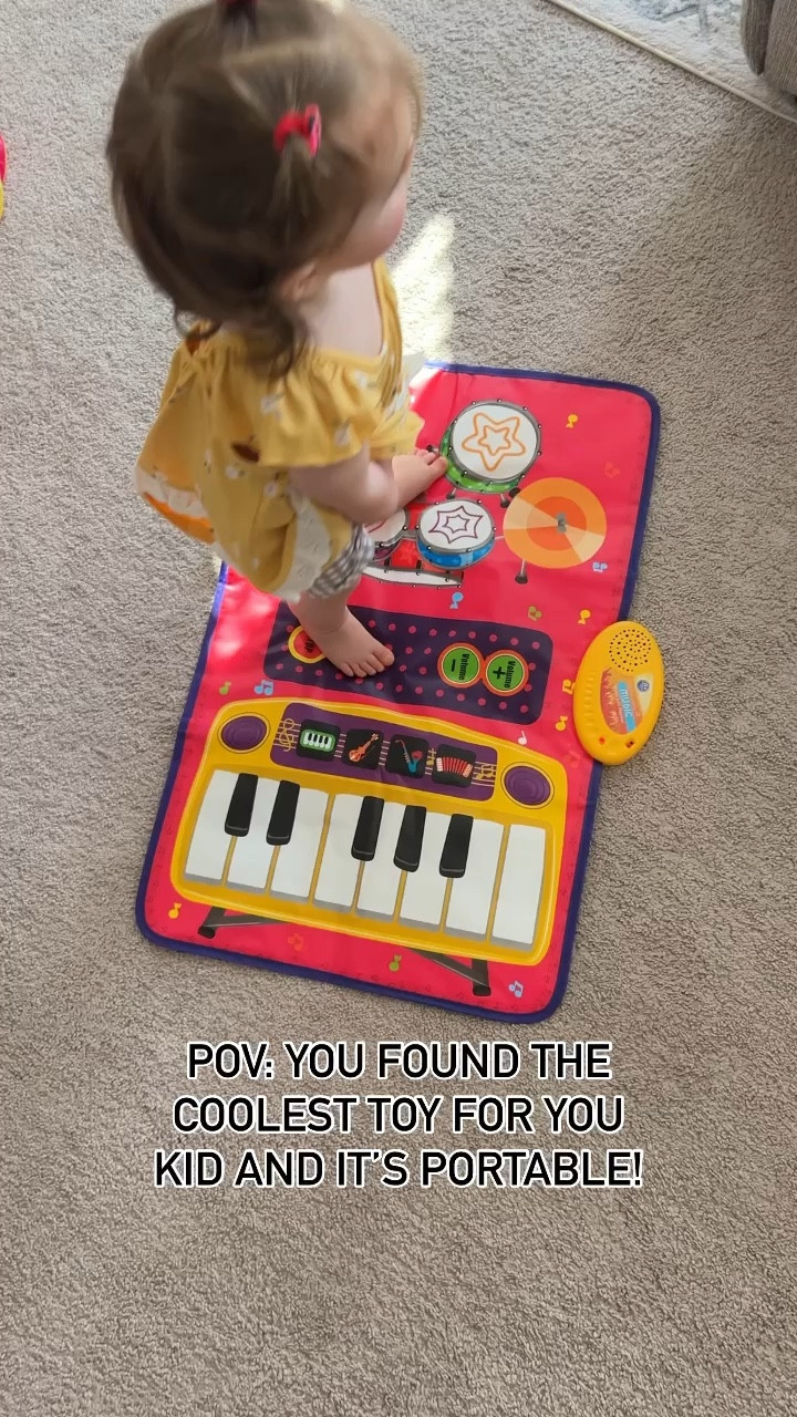 POV: You found the coolest toy for your kid and it’s portable. And also it’s waterproof 😍 Win win!!!
.
#toy #kidstoy #pianotoy #portabletoy #portablepiano #shopwithme #shoppingonline #discoverunder5k #microinfluencer

#LTKkids #LTKbaby #LTKU