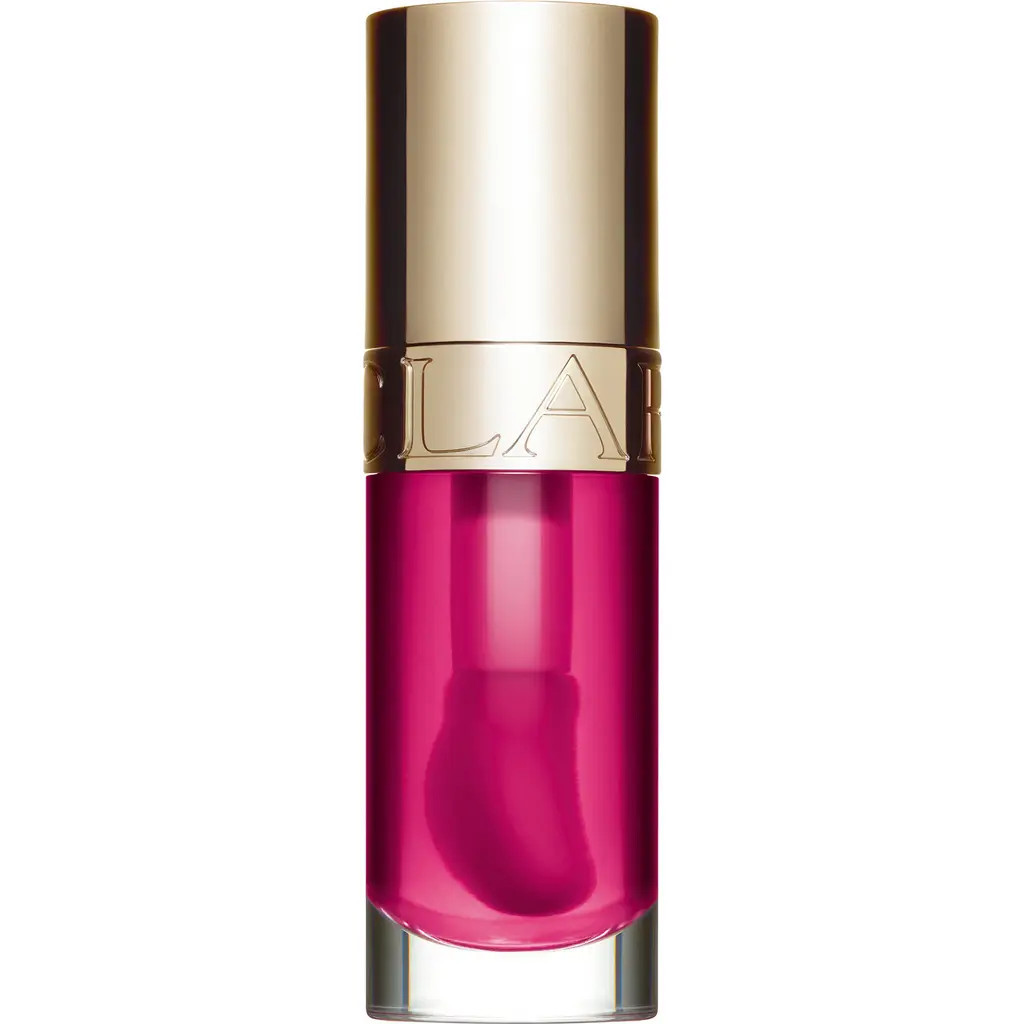 Clarins Lip Comfort Oil in 02 Raspberry at Nordstrom | Nordstrom