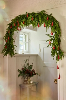 Faux Norfolk Pine Arch, 108” | Anthropologie (US)