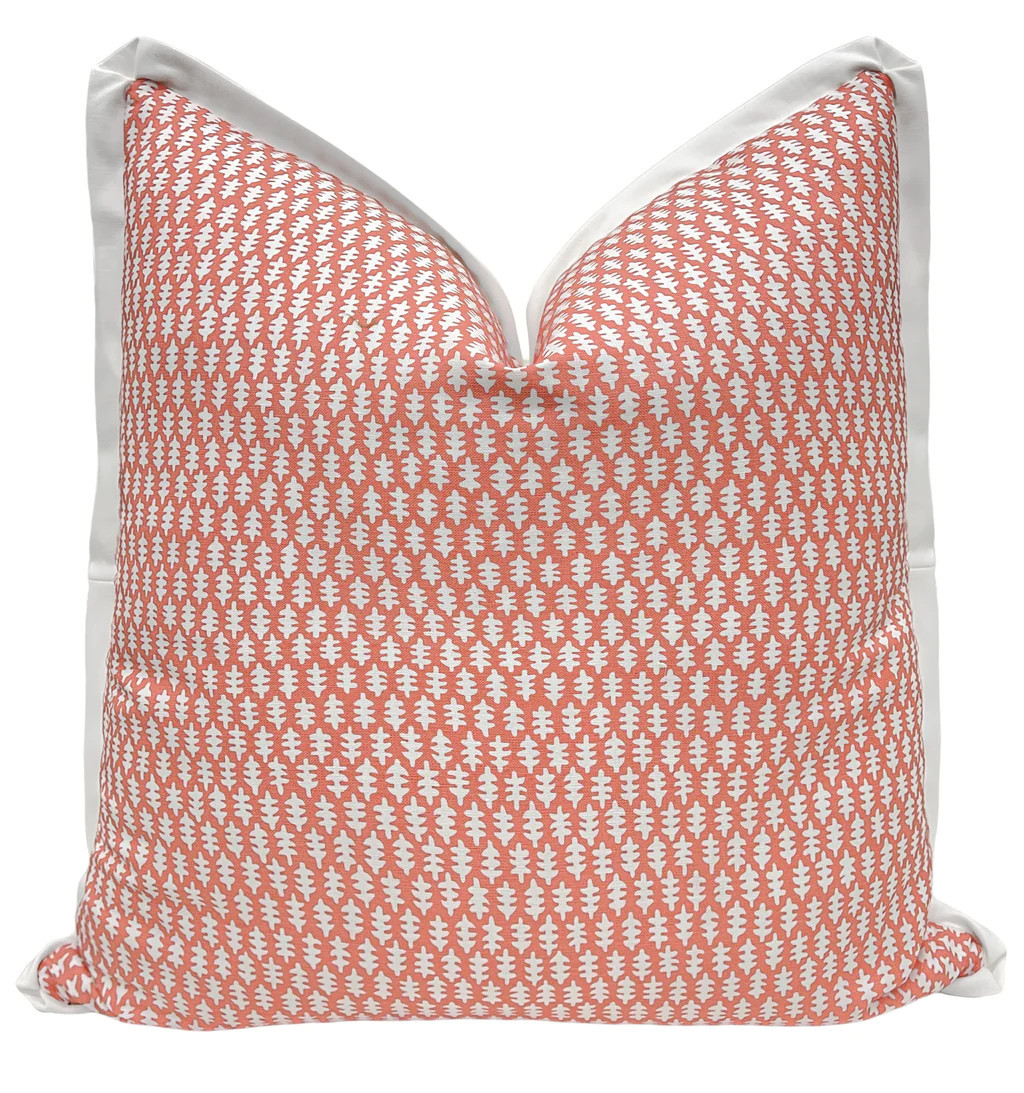 OCS X LDC | STROHEIM : VIVI // GUAVA + CLASSIC LINEN // WHITE | LITTLE DESIGN COMPANY