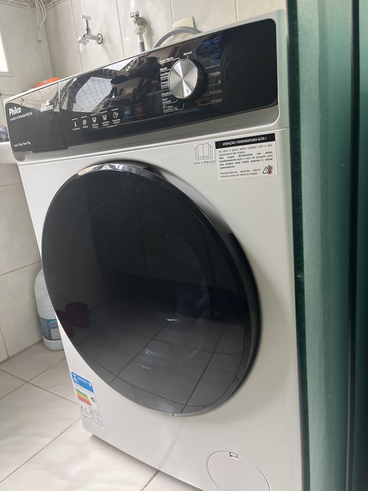 Lava e Seca Philco 11kg Pls11a Eco Invertplus 16 Programas Lavagem Branca 127v | Amazon (BR)