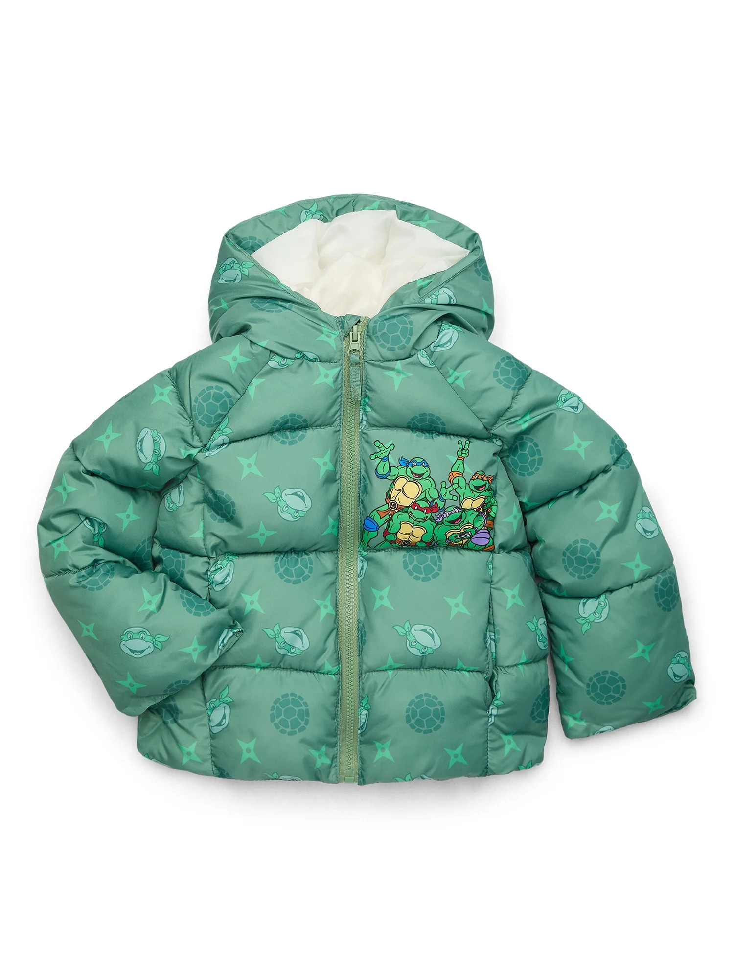 Character Mid- Weight Hooded Puffer Jacket, Sizes 2T-5T | Walmart (US)