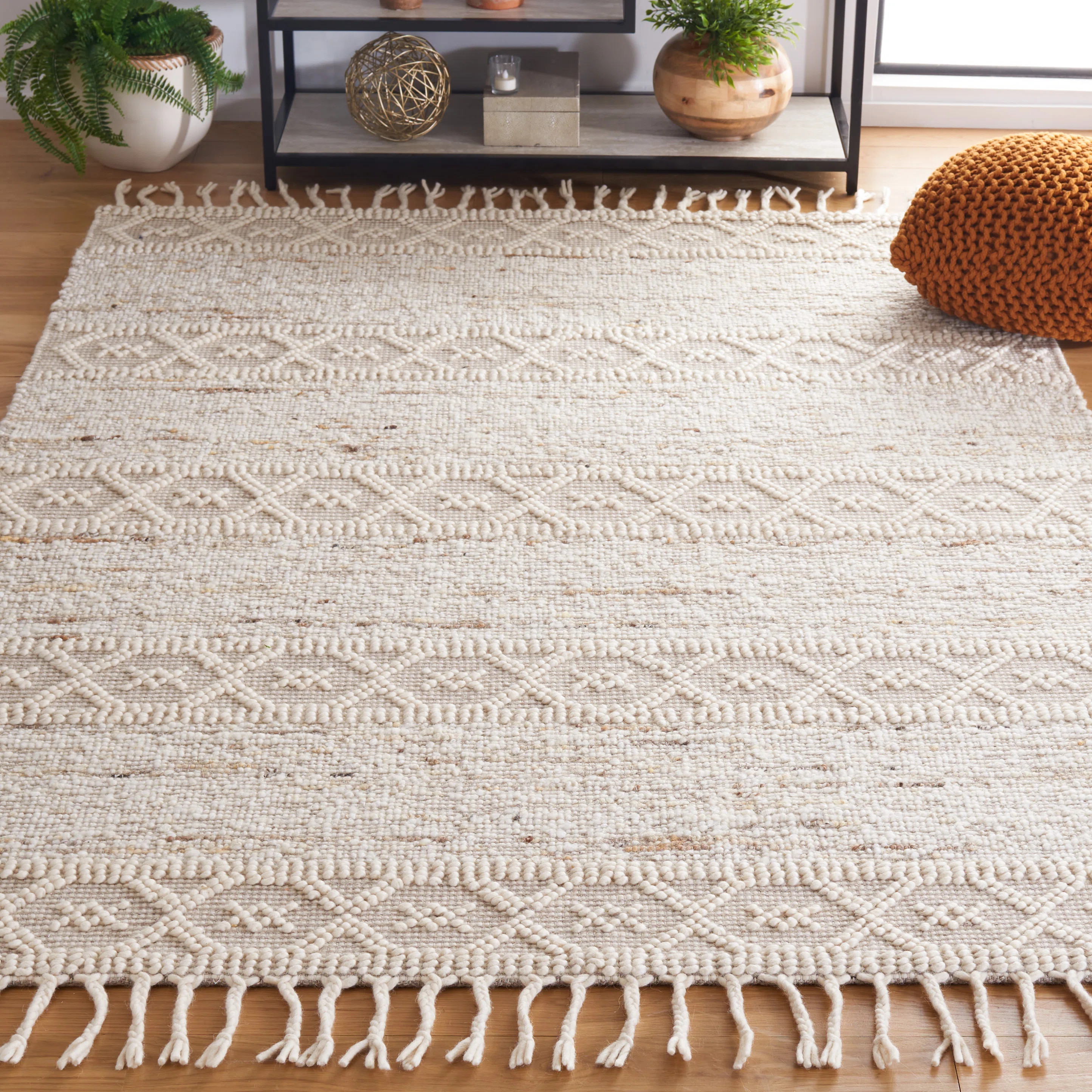 Dakota Fields Areionna Hand Woven 80% Wool And 20% Cotton Southwestern Rug | Wayfair | Wayfair North America