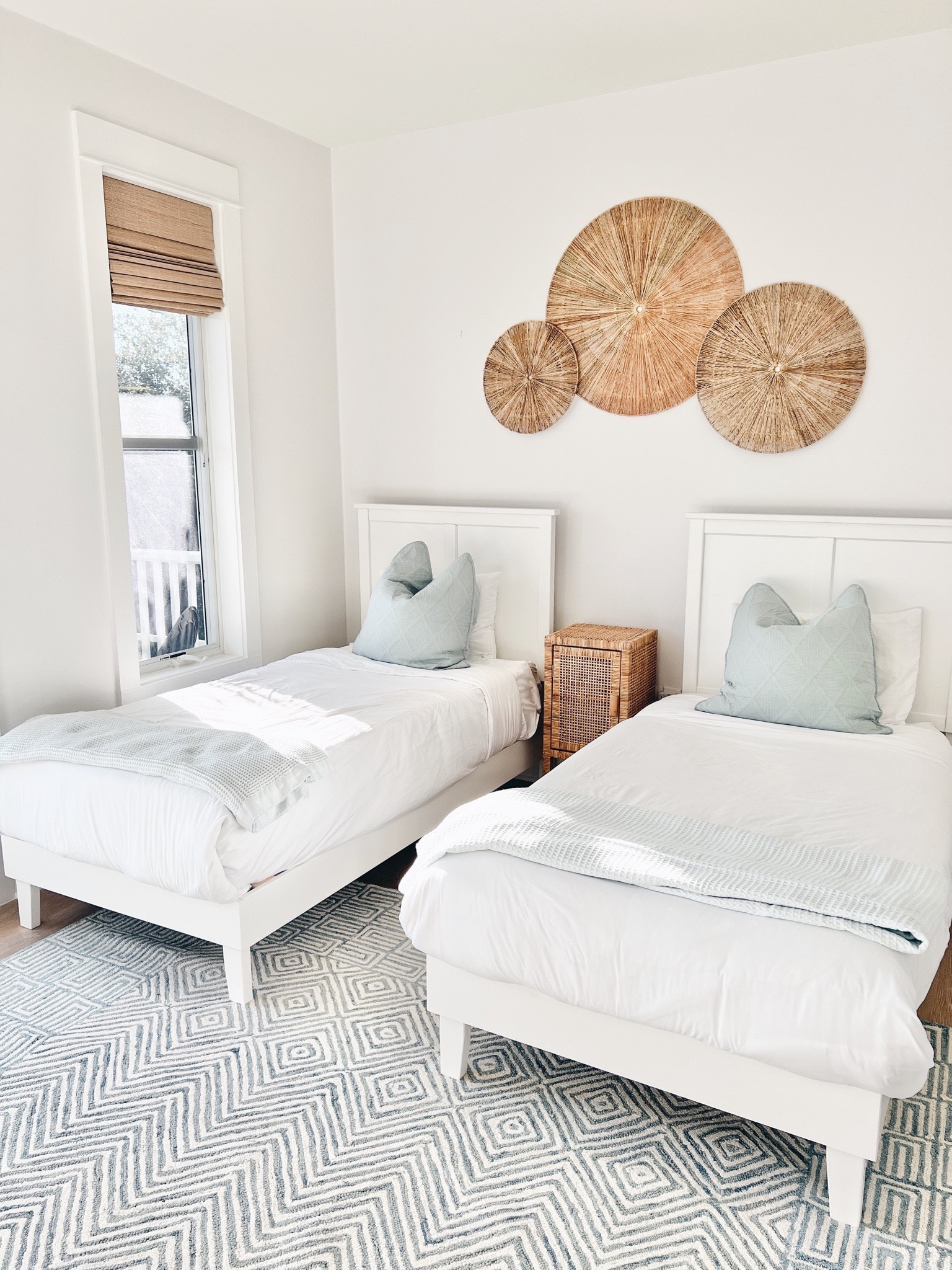 Beach house rental bedroom, modern coastal home decor, home furnishings, kids bedroom, guest bedroom.

#LTKstyletip #LTKhome #LTKsalealert