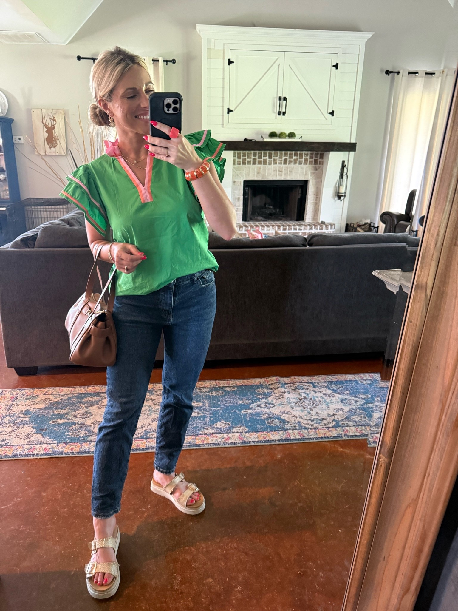 Showing houses in this business casual workwear outfit. The top looks boutique, but is Amazon. Colorful and fun!🍉

#LTKootd #LTKWorkwear #LTKgrwm