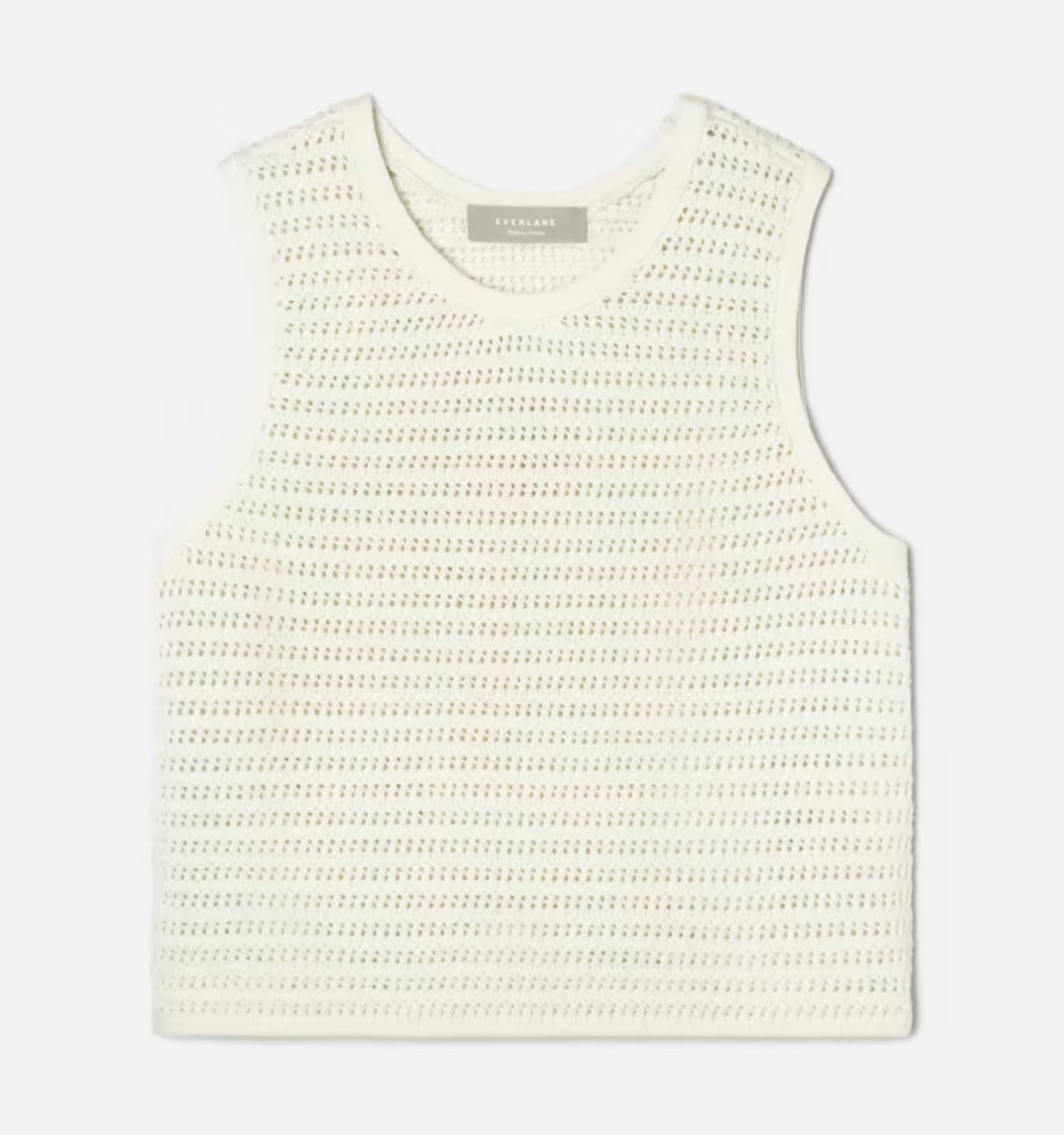 Everlane The Crochet Knit Cami in Canvas

#LTKunder100 #LTKtravel #LTKstyletip