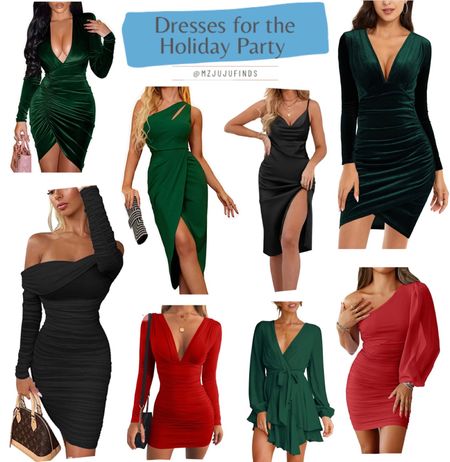 Get ready for those holiday parties with these amazing dress pics. They come in multiple colors so you can get whatever color fit for your party.  

#LTKstyletip #LTKunder100 #LTKHoliday