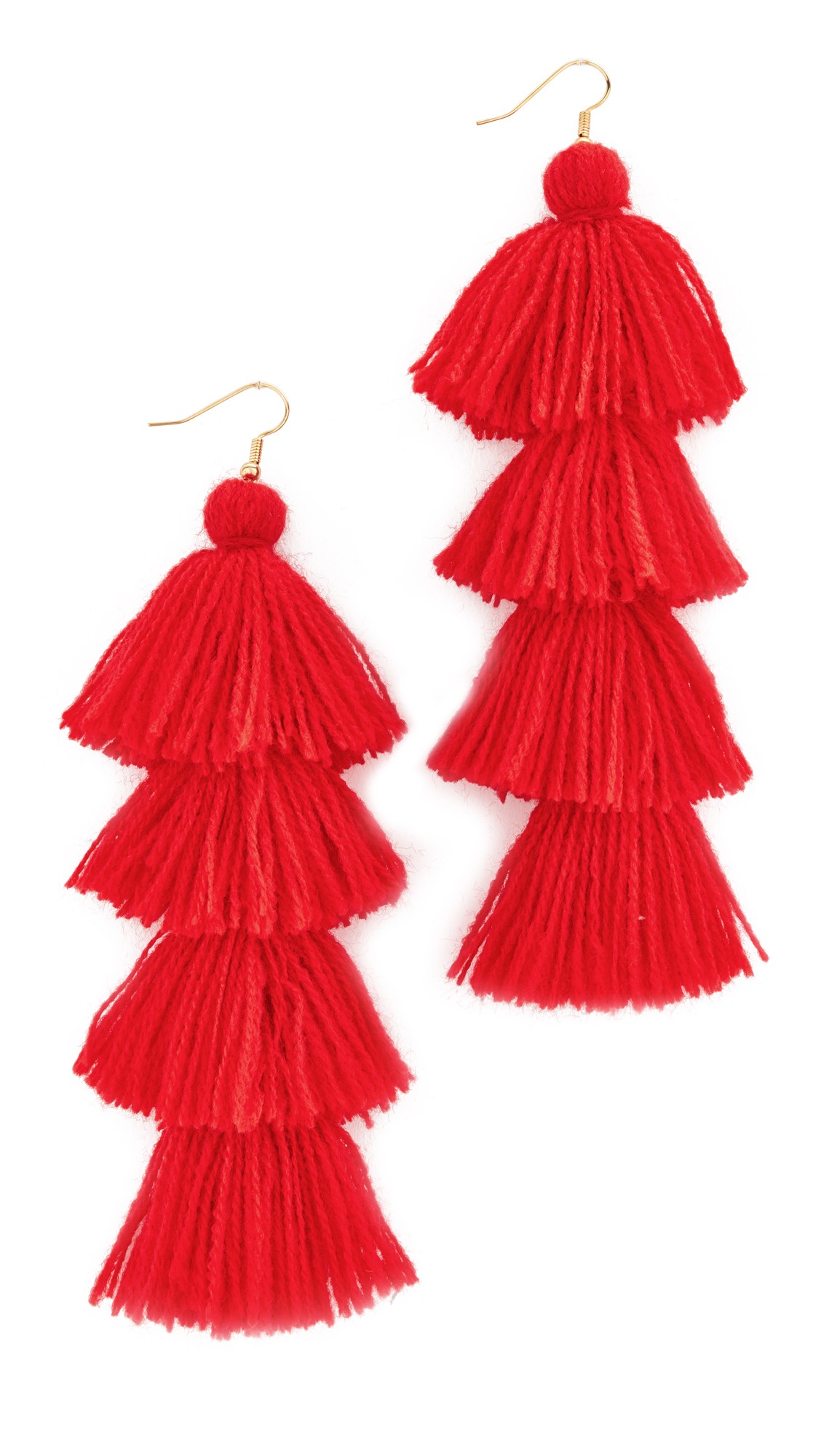 MISA Solid Tassel Earrings | Shopbop