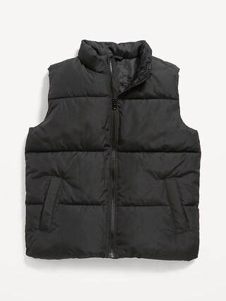Gender-Neutral Water-Resistant Frost-Free Puffer Vest for Kids | Old Navy (US)