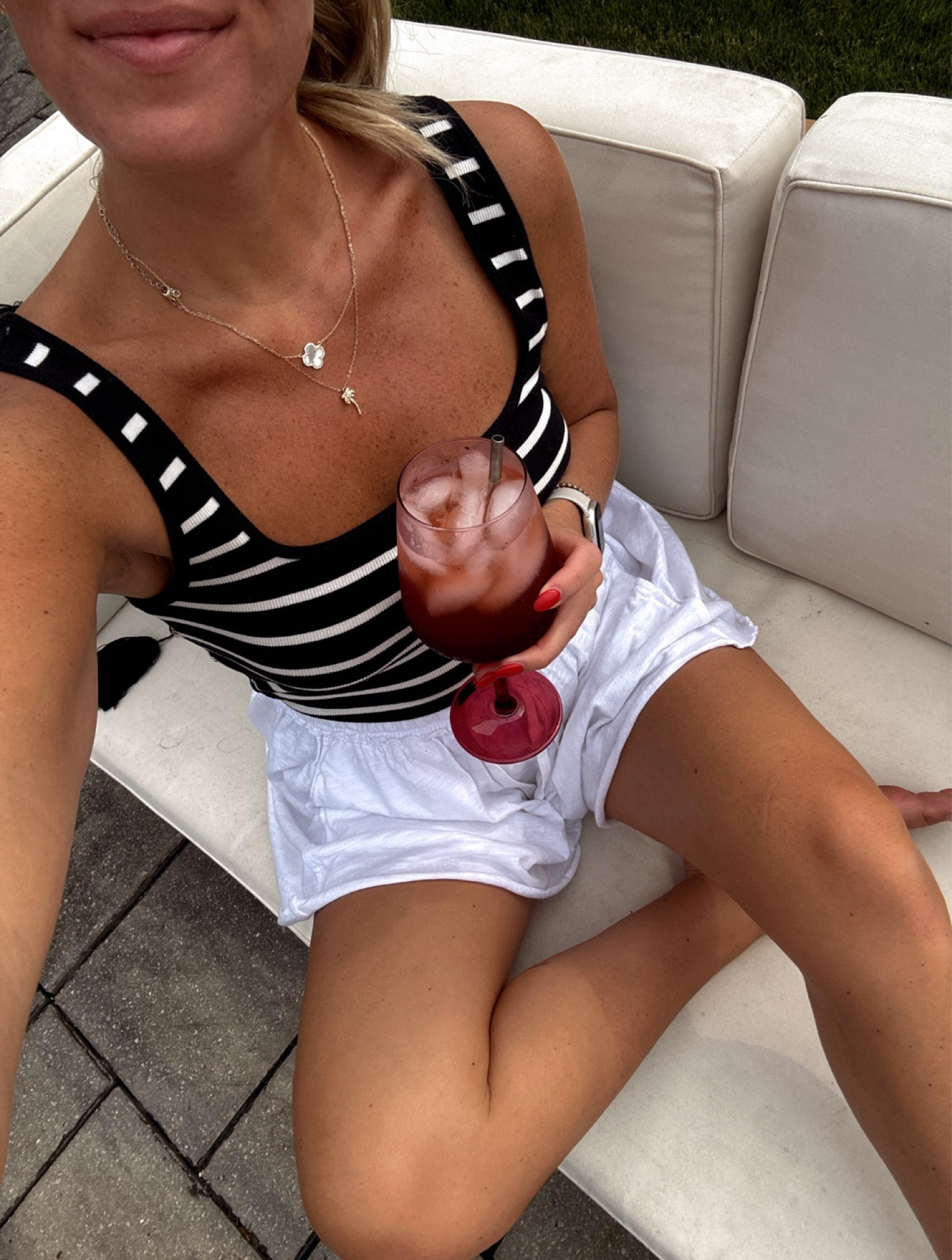 Easily one of my top outfits this summer! ☀️ 

Striped top, summer outfit, summer style, July style 

#LTKSaleAlert #LTKSummerSales #LTKStyleTip