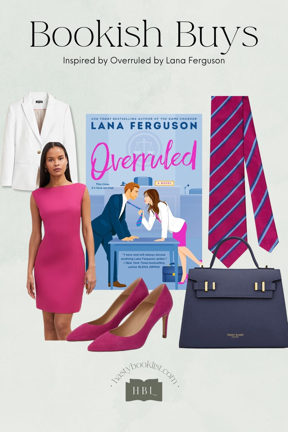 Wearing a white blazer over a magenta dress, paired with pink heels and a navy bag, isn’t just a fashion choice—it’s a power move. It’s *Danica Pierce* energy in head-to-toe color coordination, and it just might be the ticket to making you feel like the main character in your own steamy, career-driven, emotionally-complicated love story.

Danica, the queen of closing arguments and locked emotions, knows that looking polished is half the battle—especially when your secret fling is also your courtroom rival. That crisp white blazer? Your armor. The magenta dress? Your fire. Pink heels? Pure confidence. And the navy bag? A reminder that beneath all that boldness is someone steady, composed, and carrying more than she lets on.

Now picture this: you’re mid-argument, adrenaline running high, your words sharp as ever—and then you grab the magenta and navy tie of *that* fellow lawyer. The one who sees through your no-nonsense exterior. The one who can match your wit word for word and is just as frustrating as he is irresistible. In that moment, you’re not just fighting to win a case—you’re fighting not to let your heart get involved. But we all know how that turns out.

This look? It’s more than main character—it’s *romance novel protagonist.* It says you're ambitious, brilliant, emotionally guarded—and maybe just brave enough to risk it all. So slip on that blazer, step into your pink heels, and tighten that tie. You're not just dressed to impress. You're dressed to take the lead—in court, in life, and in love. And no objections here: you *own* it.


#LTKStyleTip #LTKWorkwear #LTKSummerEdit