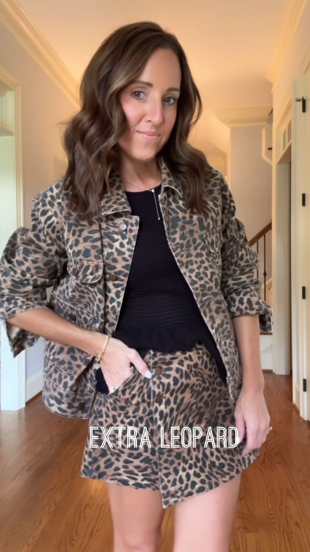 Leopard skort & jacket. Fall leopard. Leopard tuxedo. 
Skort XS petite. Jacket XS.

#LTKSaleAlert #LTKOver40 #LTKSeasonal