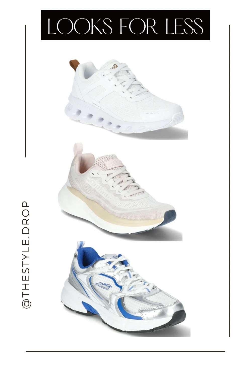 Name brand sneaker looks for less. 90s sneakers. Neutral sneakers. Affordable sneakers. Affordable fashion. Walmart sneakers. Walmart fashion 

#LTKShoeCrush #LTKFindsUnder50 #LTKActive