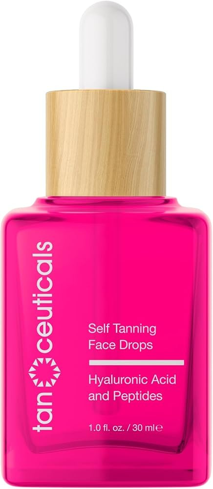 Tanceuticals Self Tanning Drops - Color Correcting Face Tanning Drops for Gradual Glow, Add to Lo... | Amazon (US)