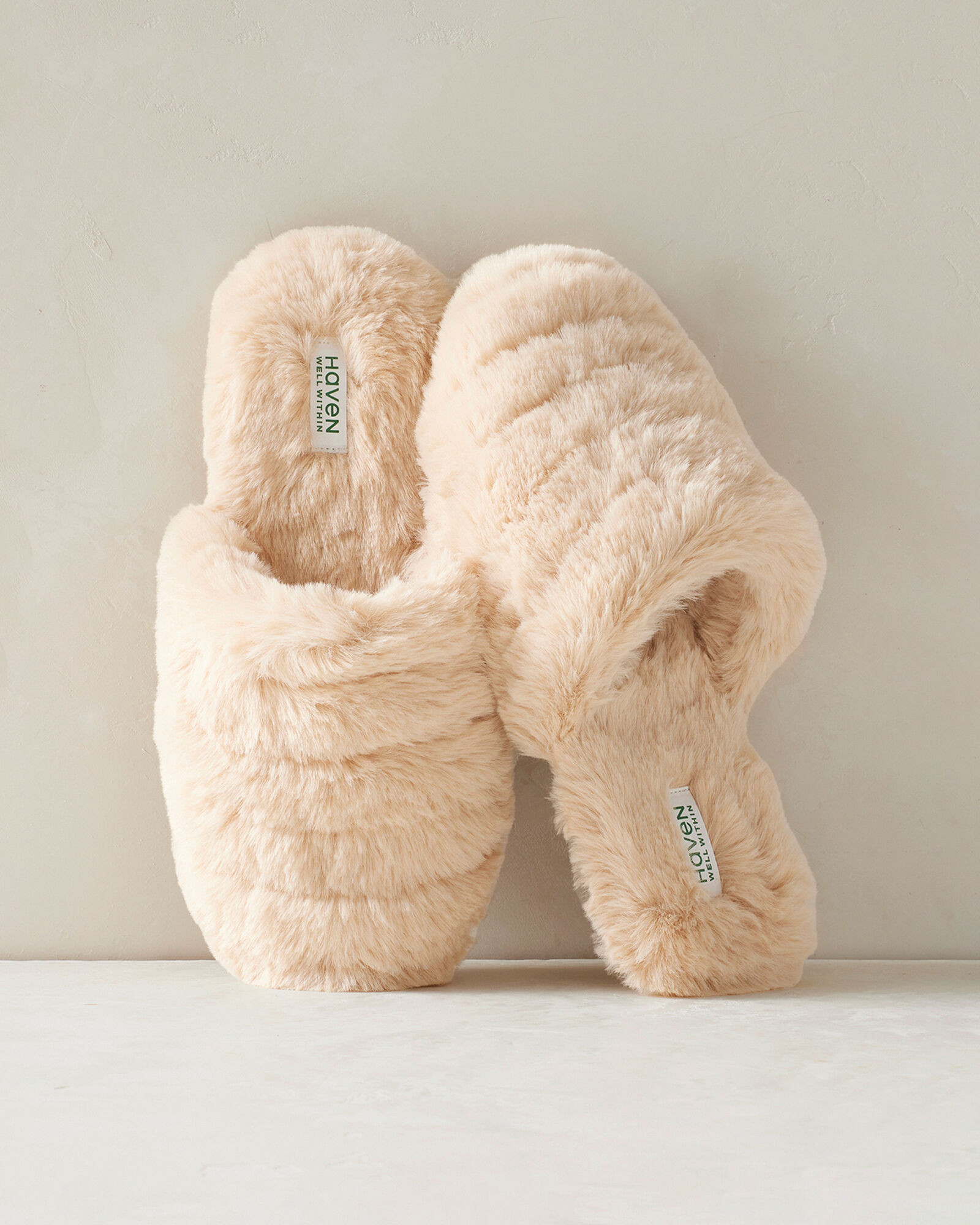Faux Fur Channel Slippers | Talbots