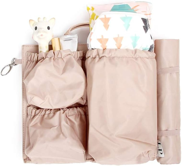 ToteSavvy Mini Diaper Bag Organizer Insert (9.5x9") - Changing Mat Included | Amazon (US)