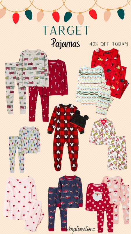 Target Pajamas! 40% off today!







Target, Christmas, holiday, pajamas, toddler, baby, family 

#LTKfamily #LTKHoliday #LTKkids