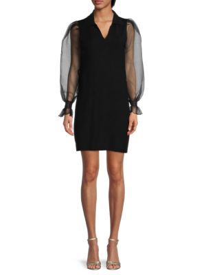 Puff Sleeve Mini Dress | Saks Fifth Avenue OFF 5TH