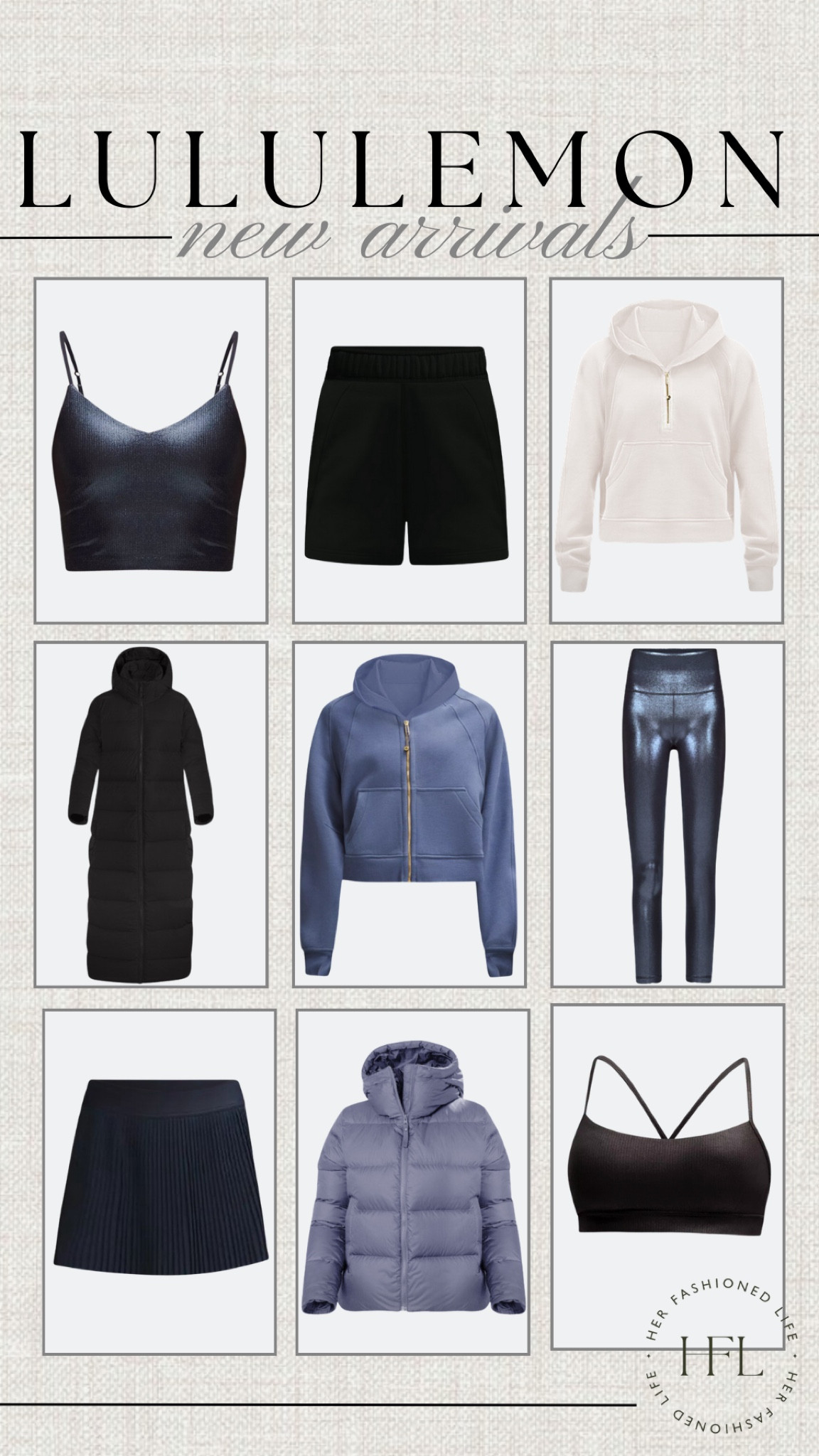 Lululemon New Arrivals 

#LTKSeasonal #LTKActive #LTKStyleTip