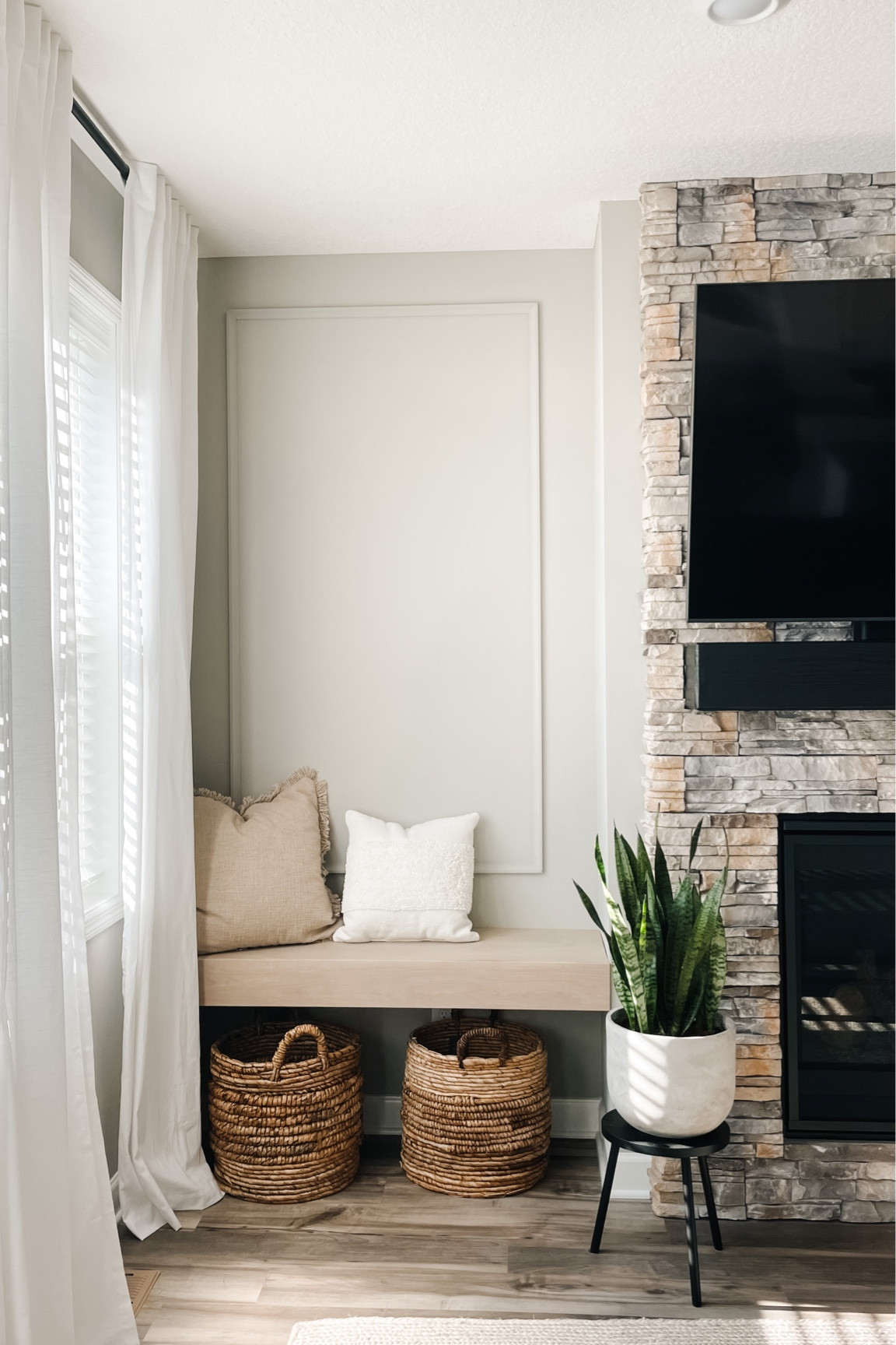 Living room DIY! Couldn’t be happier with how it turned out  

#LTKhome